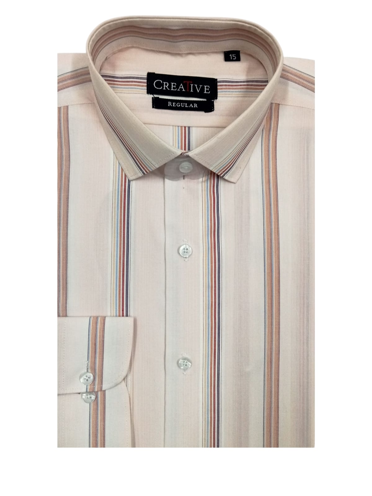 CREATIVE 'Sedona Stripe' Cotton Shirt