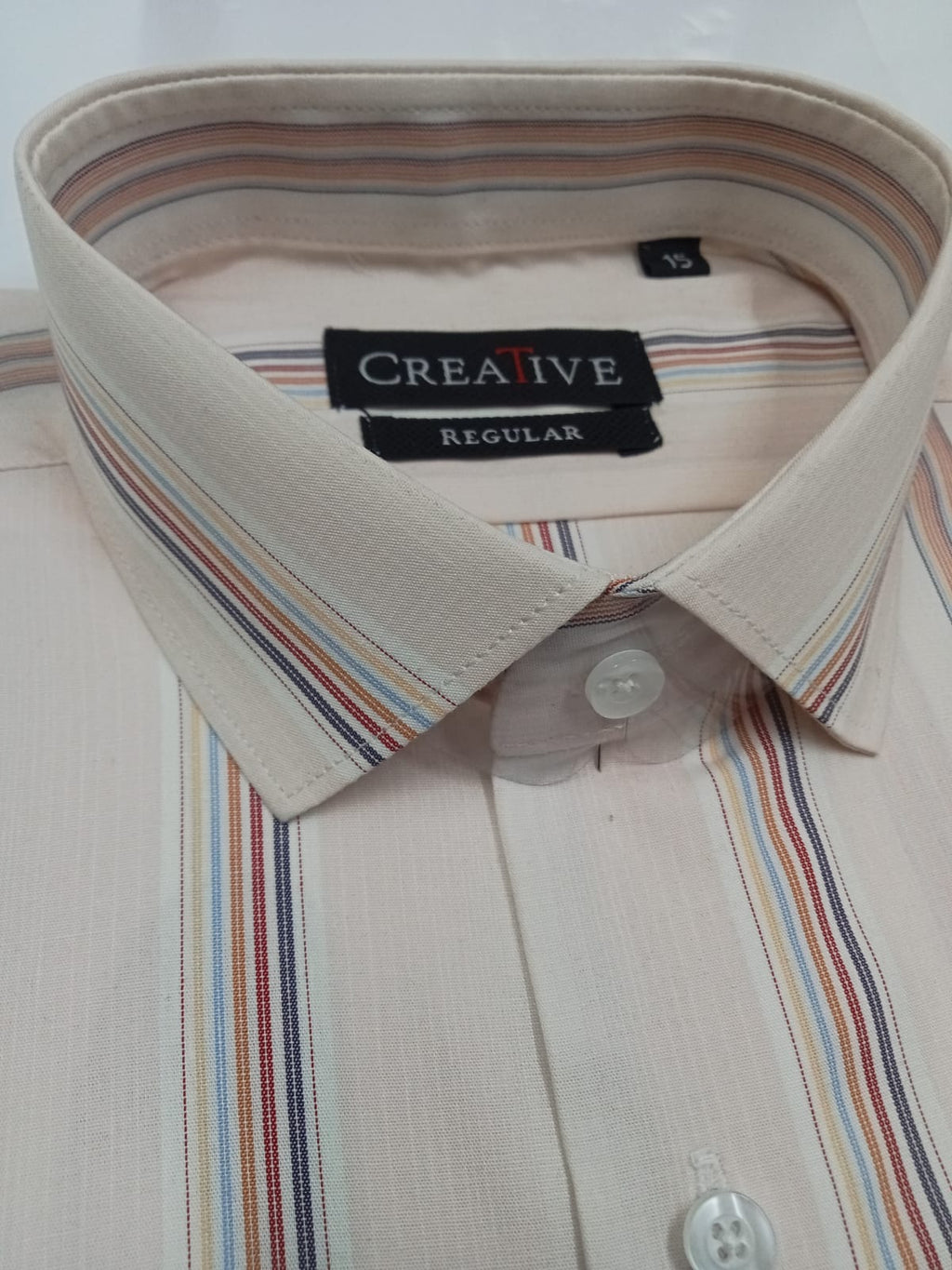 CREATIVE 'Sedona Stripe' Cotton Shirt