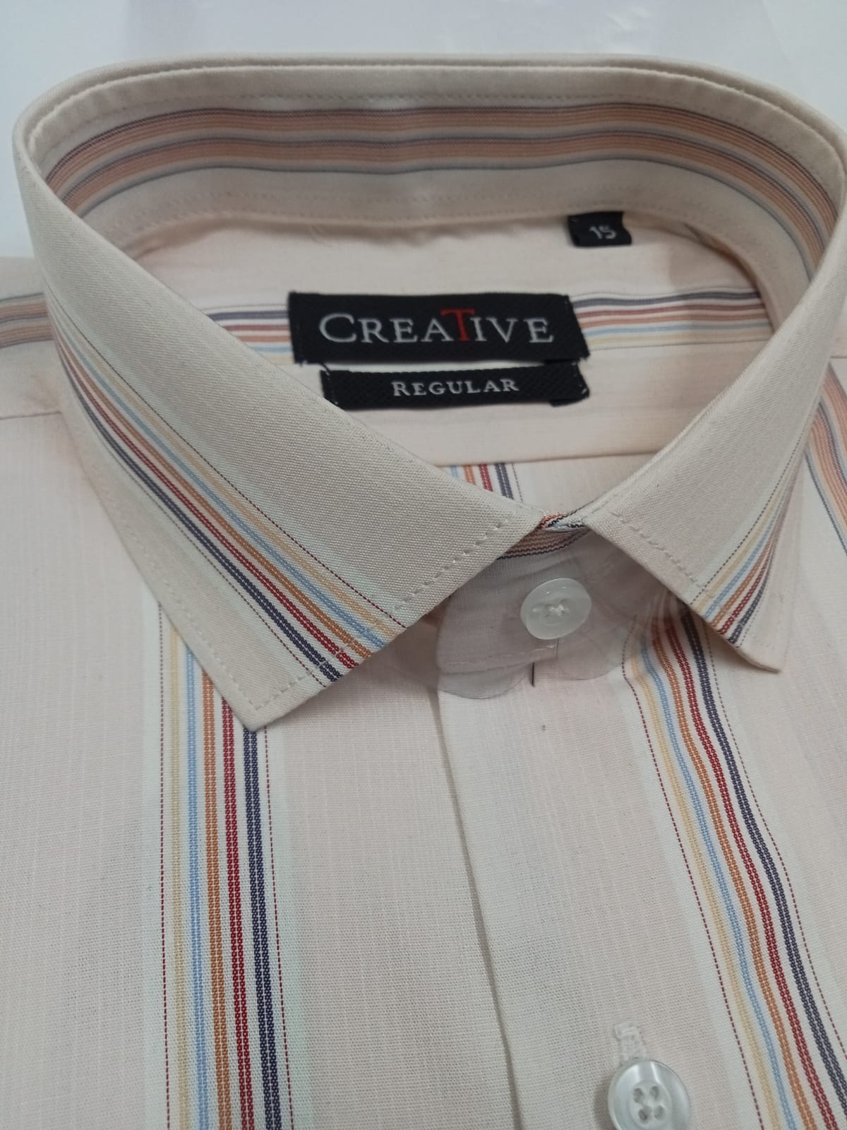 CREATIVE 'Sedona Stripe' Cotton Shirt