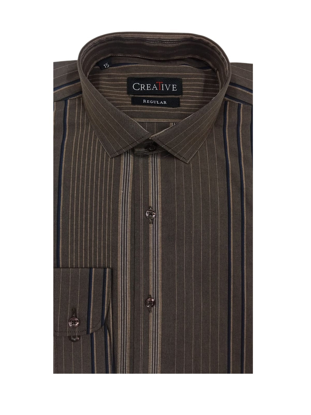 CREATIVE 'Urban Commuter' Striped Cotton Shirt
