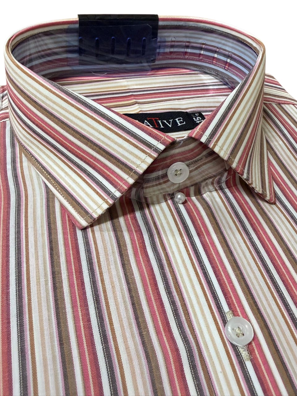 Harvest Tweed Stripe' Classic Cotton Shirt